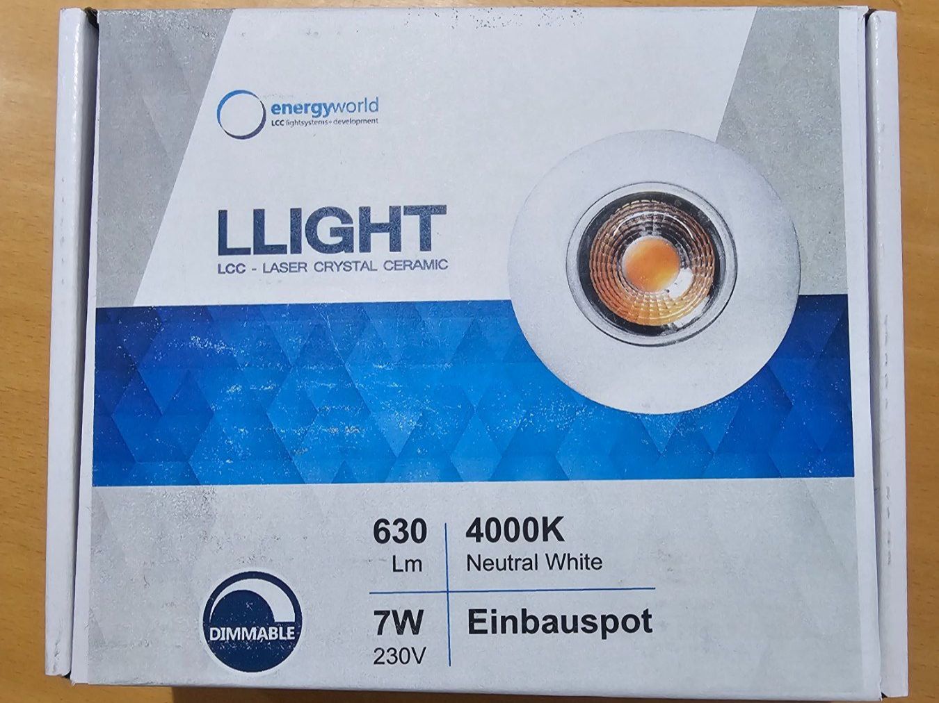 Lampadari & plafoniere: LLight Einbauspot 7W 4000K 630Lm 5 Stück – Nuovo e nell'imballaggio originale da Zollbrück venduto da gueschu01 4