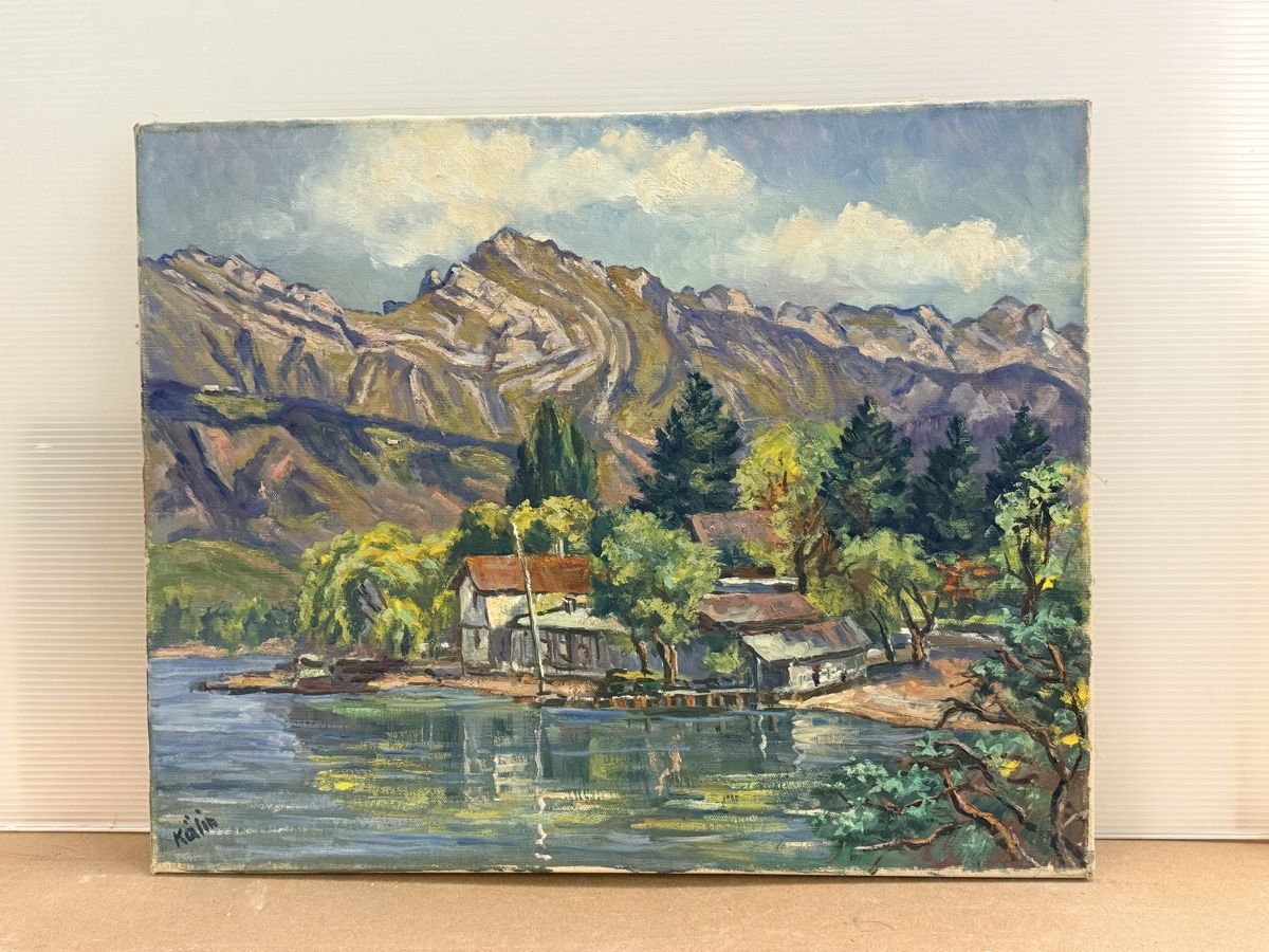 Dipinti: Max Kälin - Ölgemälde – Usato da Solothurn venduto da NUVICO 5