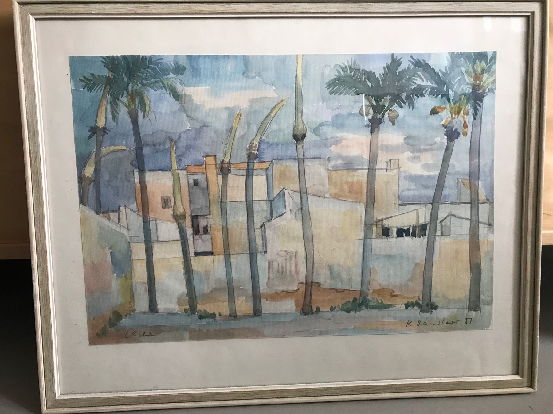 Dipinti: Karl Hausherr, Aquarell Sevilla – Nuovo (secondo la descrizione) da Bolligen venduto da Jerry127 3