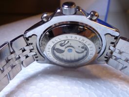 Armbanduhr Automat, offene Unruhe, neu