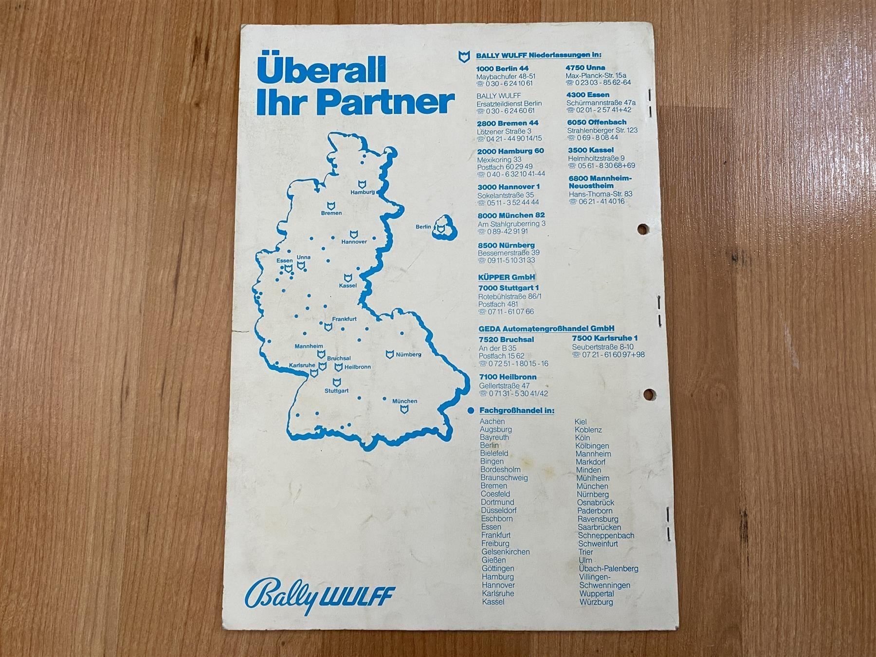 Flipper: Flipper–Servicehandbuch "Strange Science" – Usato da St.Gallen venduto da kingsamas 1