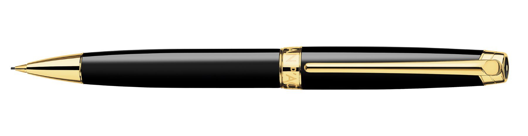 Caran D'Ache Matite, matite colorate & gessi: AKTION = 4769.282 EBENHOLZ EBONY Léman GOLD Minenhalter CDA – Nuovo e nell'imballaggio originale da Strengelbach venduto da Mozi1