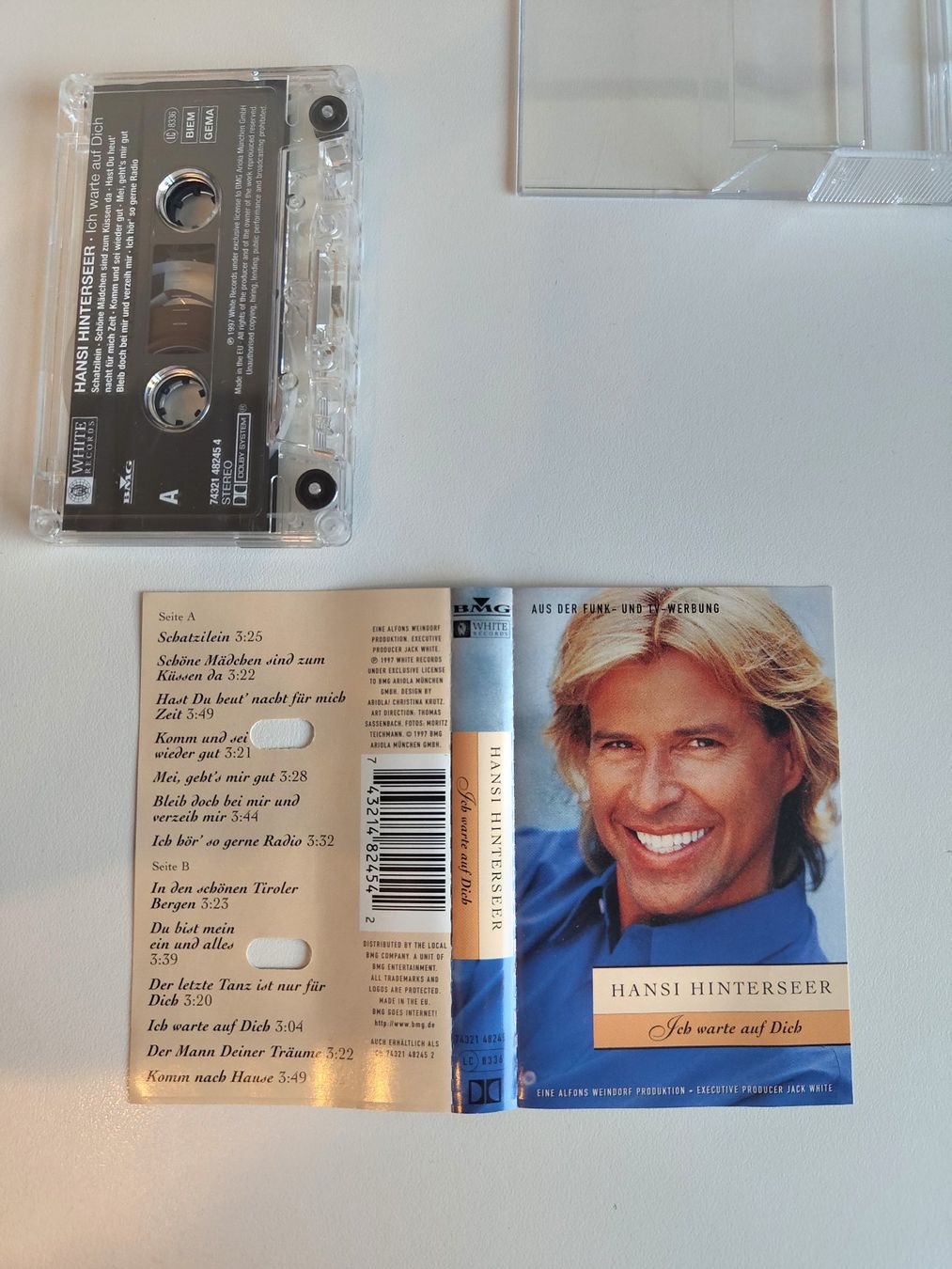 Kompaktkassetten: Hansi Hinterseer - Ich warte auf Dich, Musikkassette – Gebraucht aus Emmenbrücke von BlSi 3