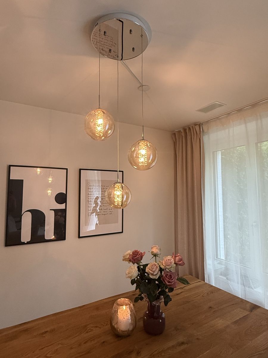 Lampadari & plafoniere: Deckenleuchte Kugelleuchten Glas Bernstein – Usato da Zürich venduto da hub_xzw7