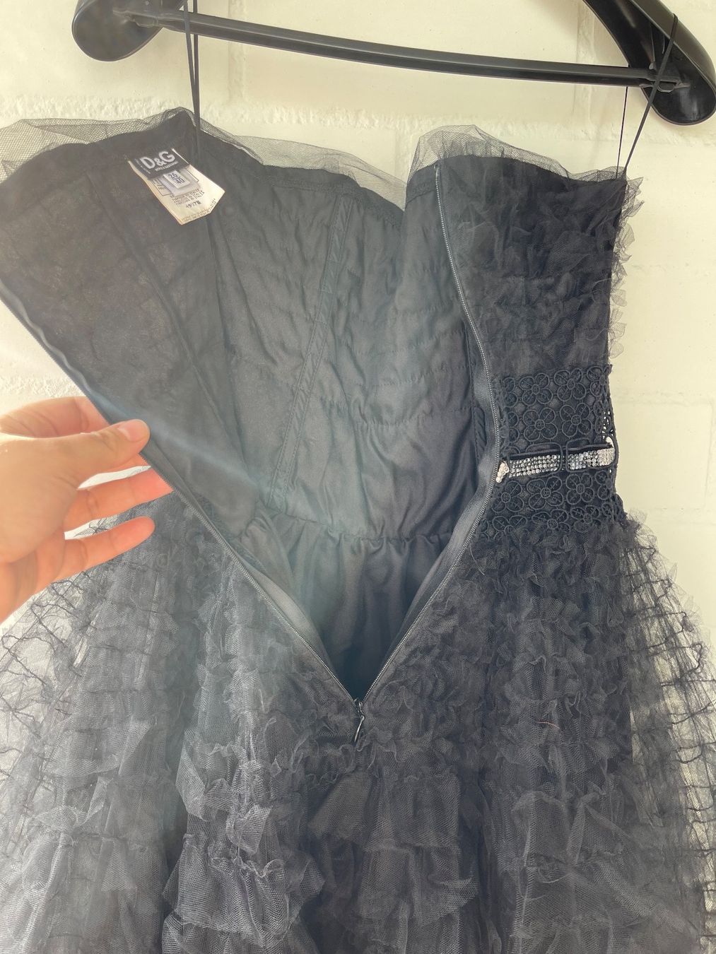 Dolce & Gabbana Vestiti: Dolce & Gabbana Coktaildress schwarz Gr. 34 – Nuovo (secondo la descrizione) da Brütten venduto da Rod816 3