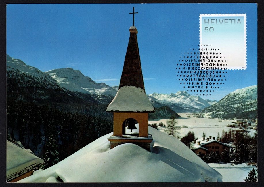 Tutti i francobolli: MK Farben der CH - Schneeweiss, St. Moritz – Nuovo (secondo la descrizione) da Dottikon venduto da haeusibuh5