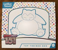 Pokémon Trainer Box Karmesin Purpur 151 Leer