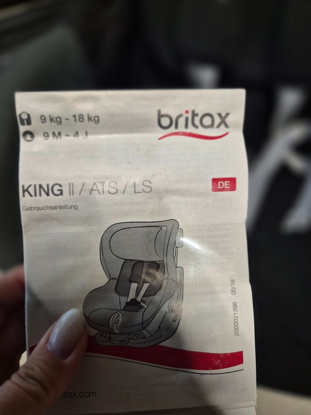 Britax Römer Seggiolini per auto: Britax Kindersitz – Usato da Gontenschwil venduto da Babydrache 2