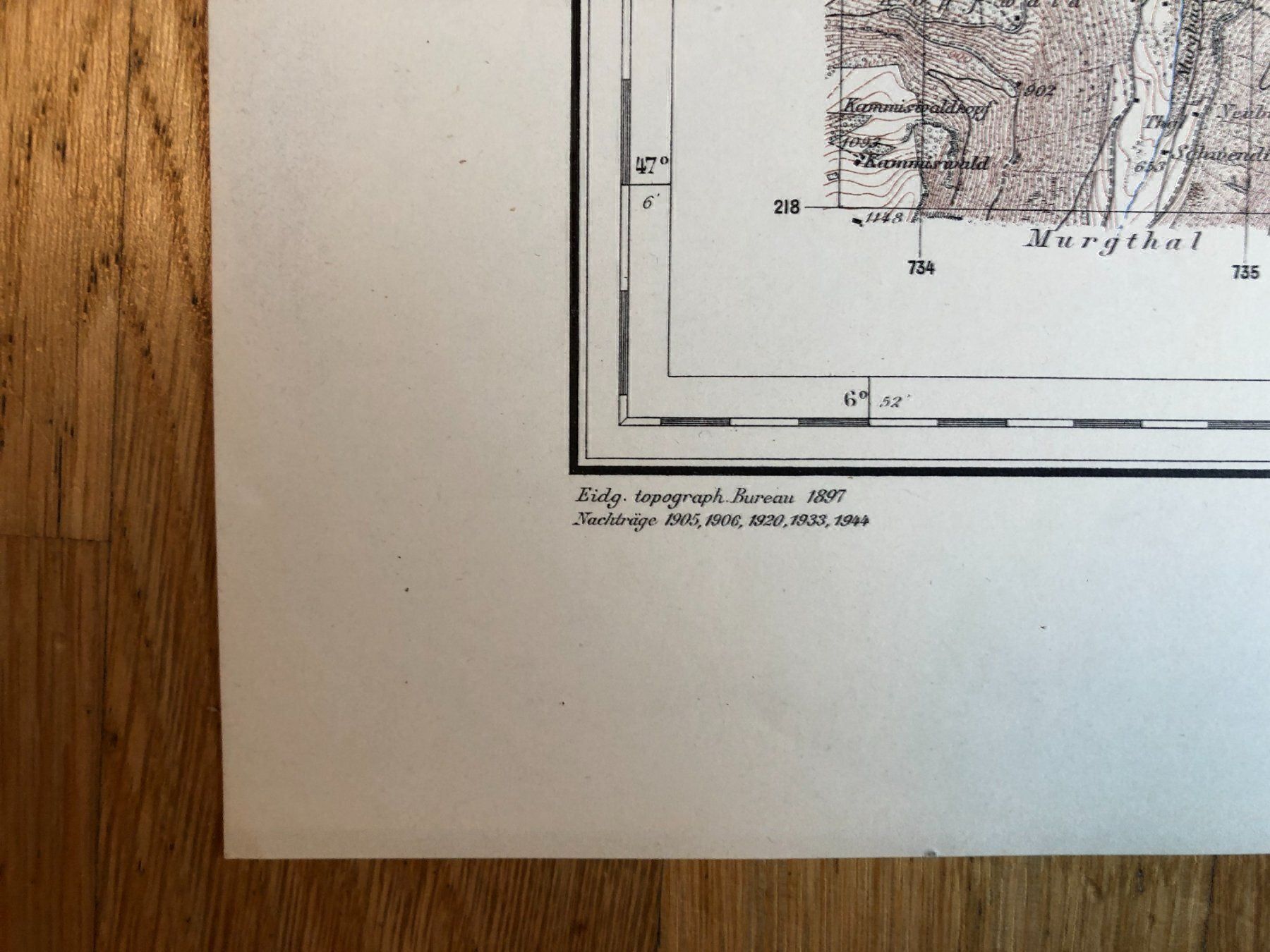 Cartes géographiques & atlas: Siegfriedatlas Bl. 253: Wallenstadt – D'occasion à Zürich par allp 6