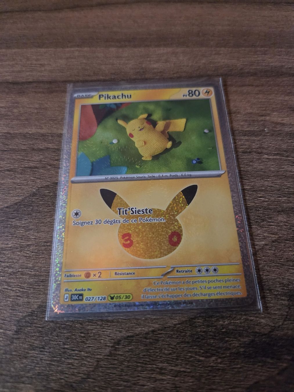 Pokémon Carte collezionabili: Pokémon 30C Pikachu  05/30 – Nuovo (secondo la descrizione) da Rossinière venduto da seb_68fd