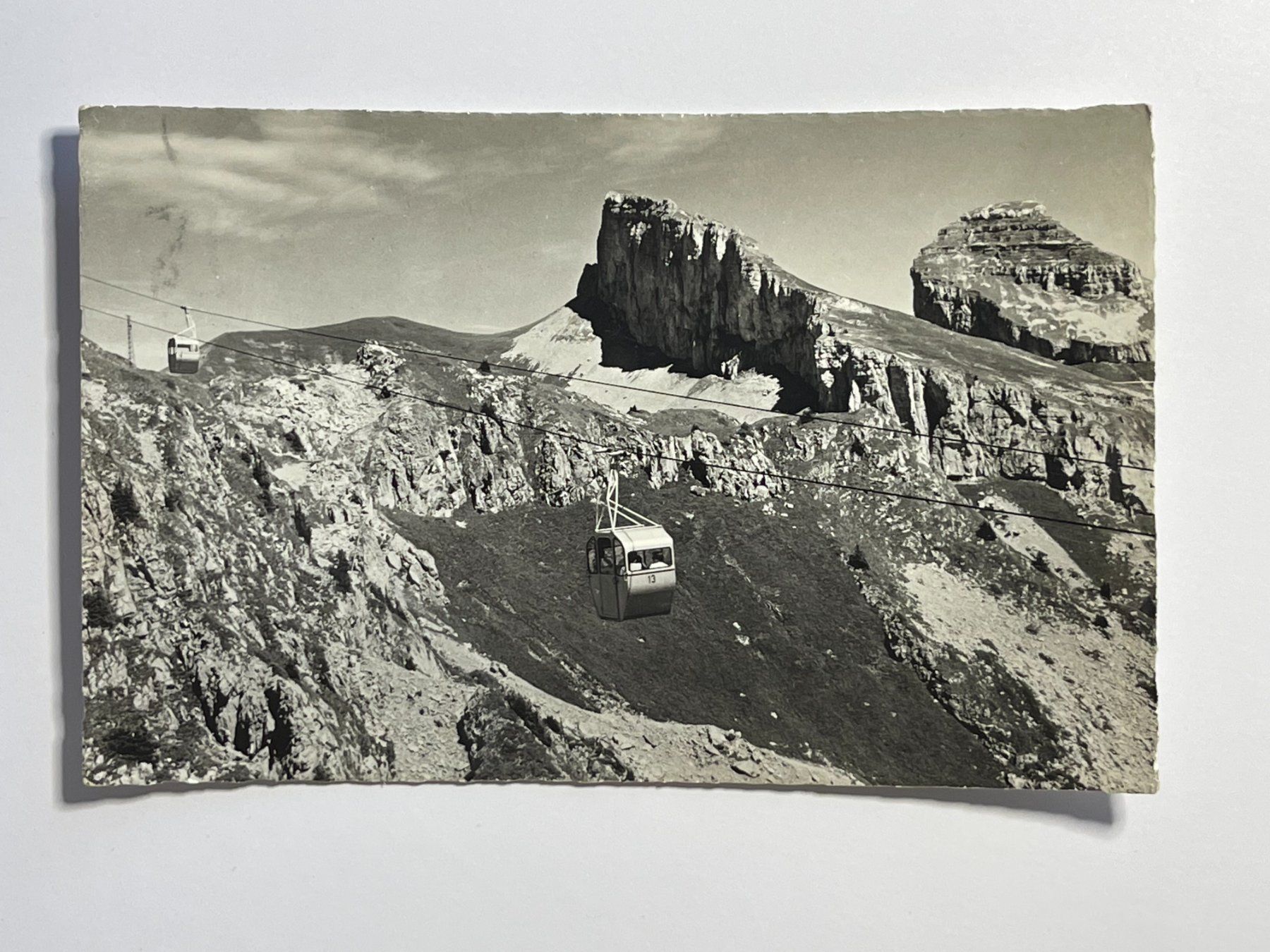 Ansichtskarten: Leysin, Téléférique de la Berneuse – Gebraucht aus Steg VS von _vinci_