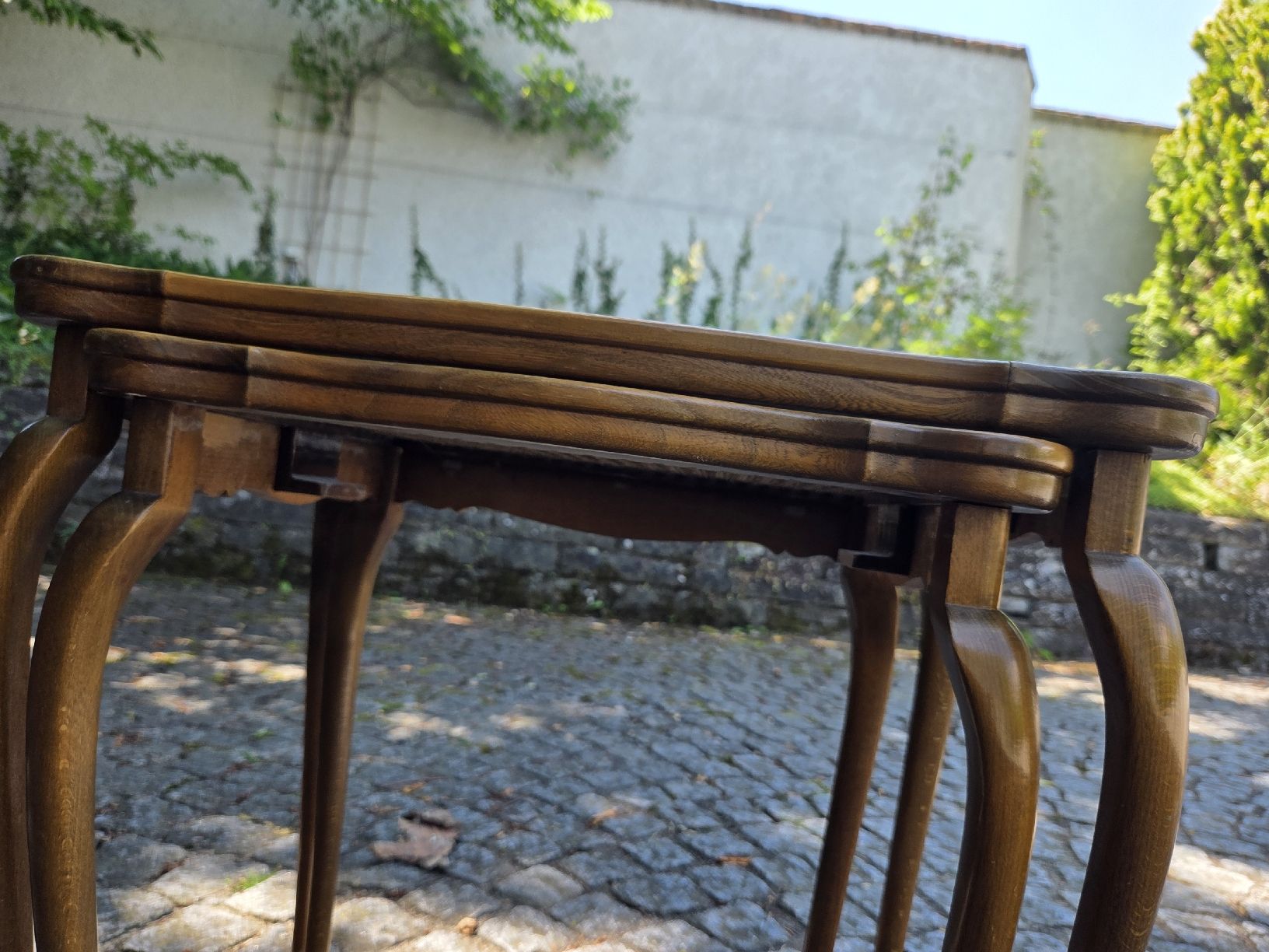 Set di tavolo e panche: antike Beistelltische Set – Usato da Wädenswil venduto da weihpos 7