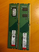 2x4GB RAM Speicher / Kingston - KVR24N17S6/4  DDR4 2400MT/S