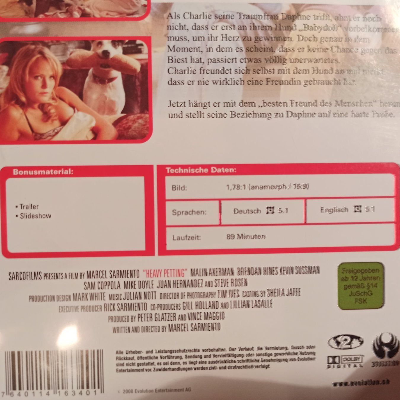Tutti i DVDs: Heavy Petting – Usato da Dübendorf venduto da kb86_MOVIE 2