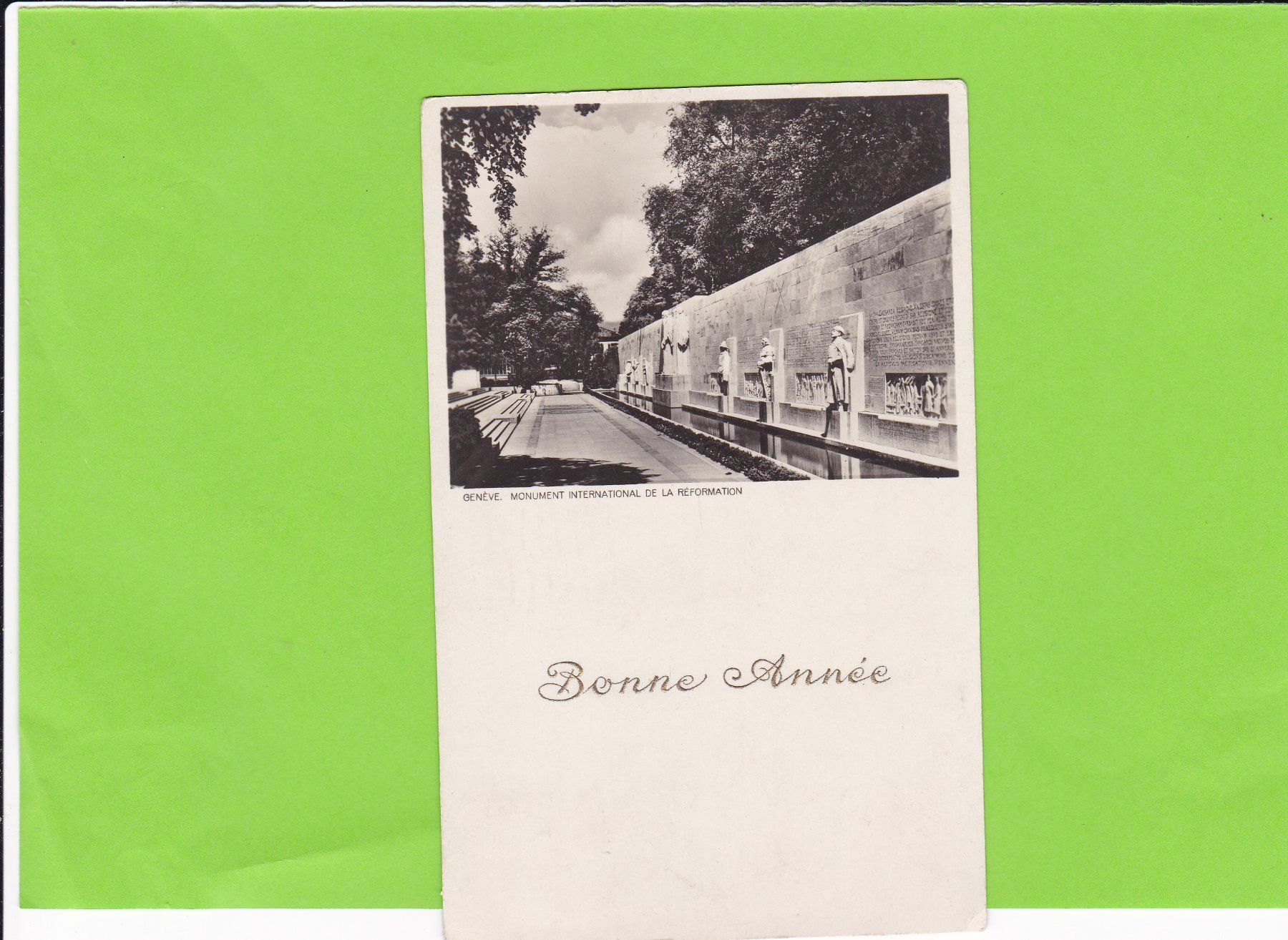 Cartoline postali: Bonne Année – Usato da St. Peterzell venduto da neckertal