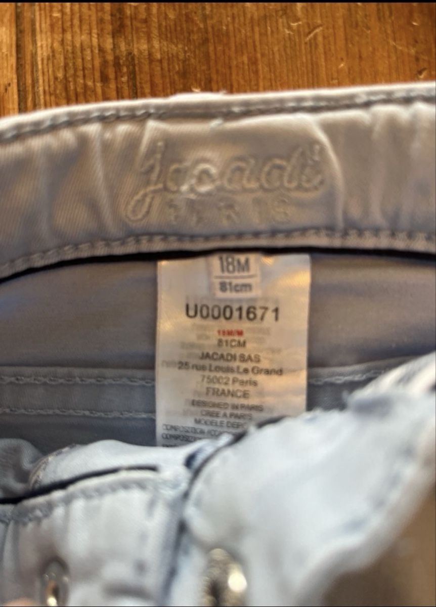Jacadi Lotti & Set di vestiti: Jacadi Paris SJeans Set 18M – Usato da Zürich venduto da ThePicker 1