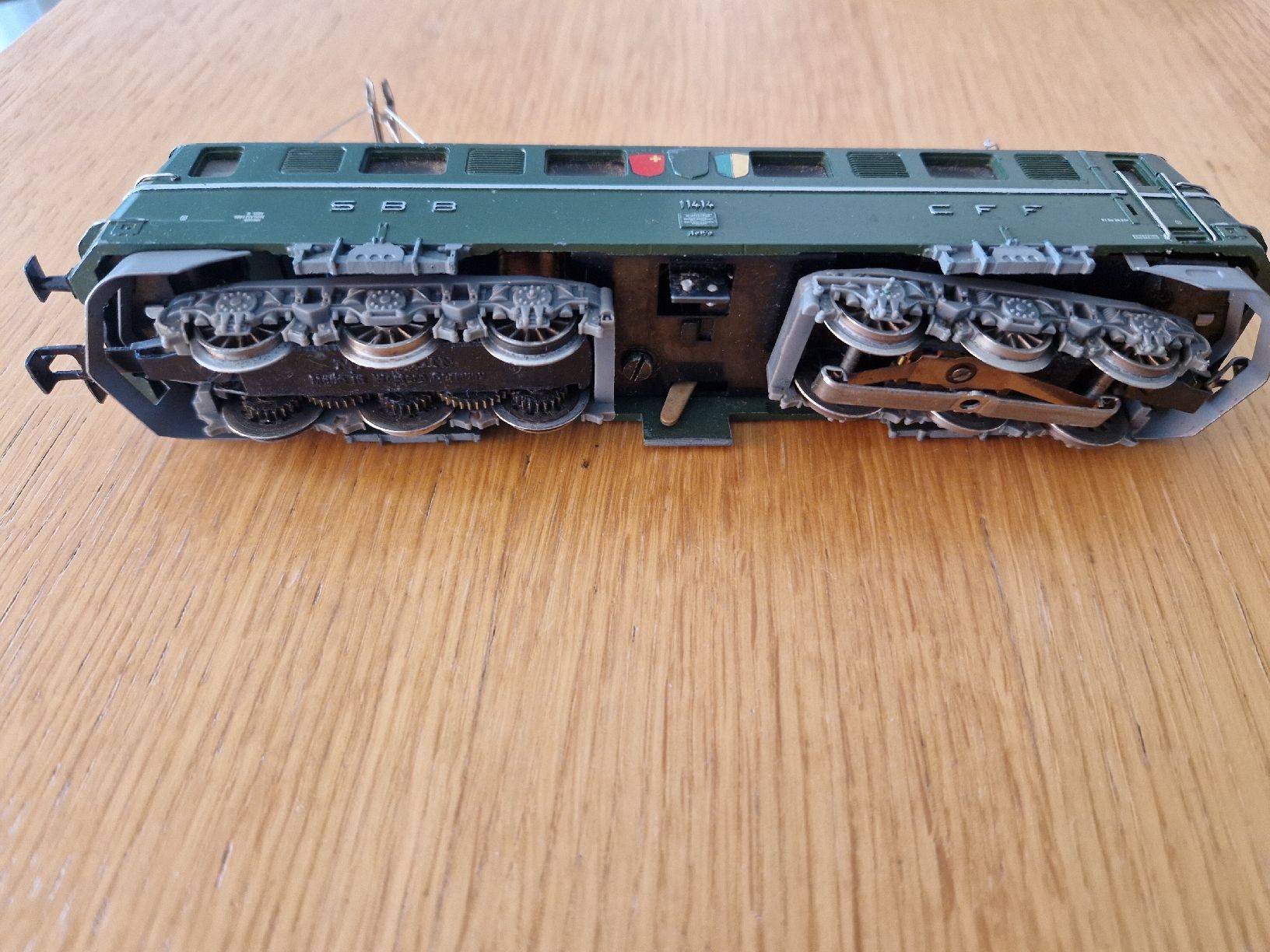 Märklin Modelleisenbahnen: Modelleisenbahn Märklin SBB grün – Gebraucht aus Vogelsang AG von villa9 5