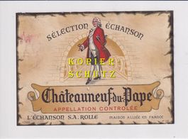 Etikette - Châteauneuf-du-Pape (Sélection Échanson) /bd