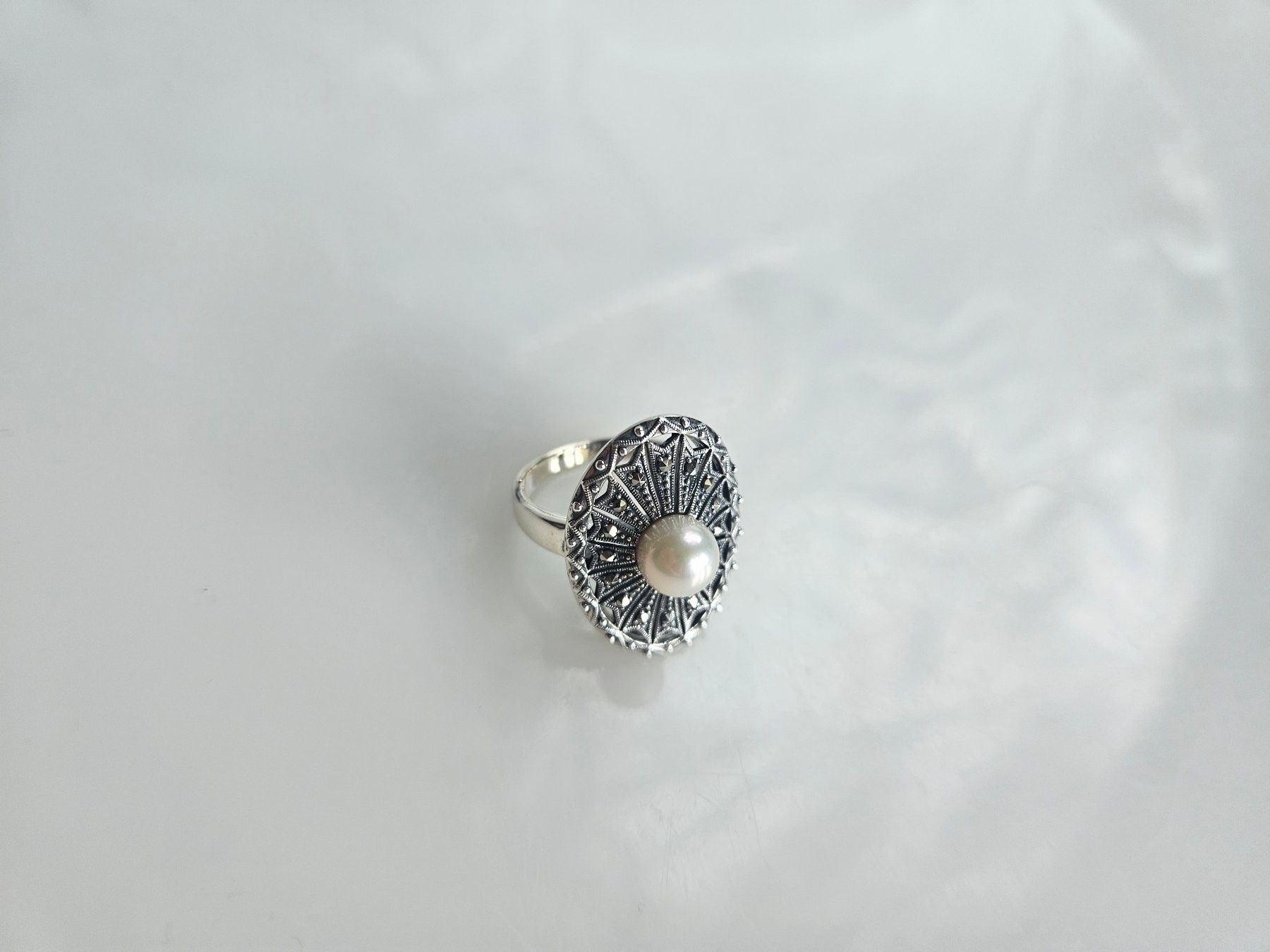 Ringe: Silberring mit Perle Grösse 52 – Neu (gemäss Beschreibung) aus Winterthur von ste_tcx5 1
