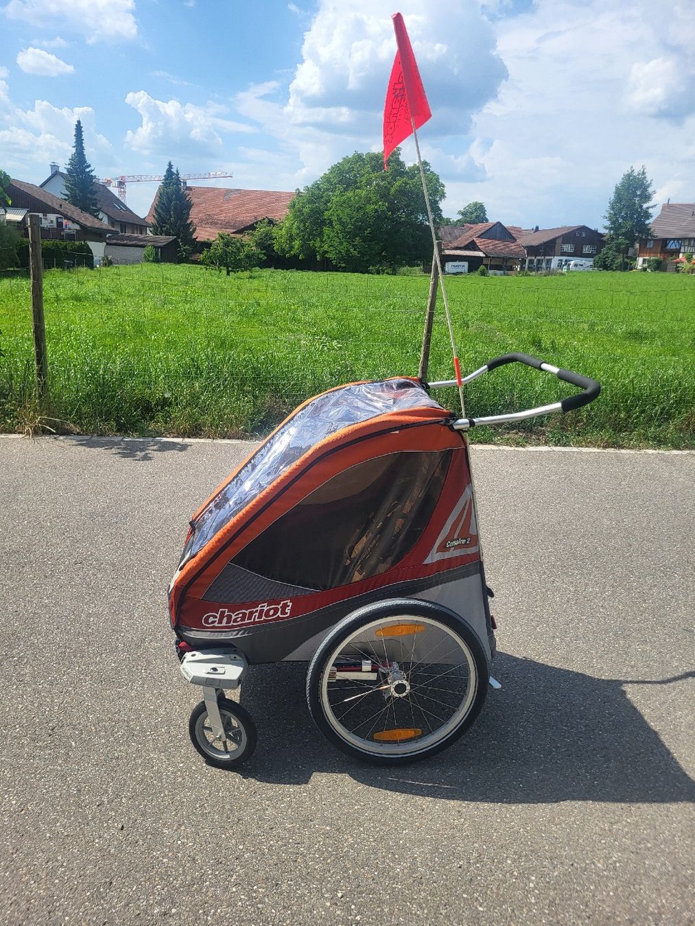 Thule Rimorchi: Thule Chariot Cougar 2 Veloanhänger – Usato da Gutenswil venduto da yve16 1