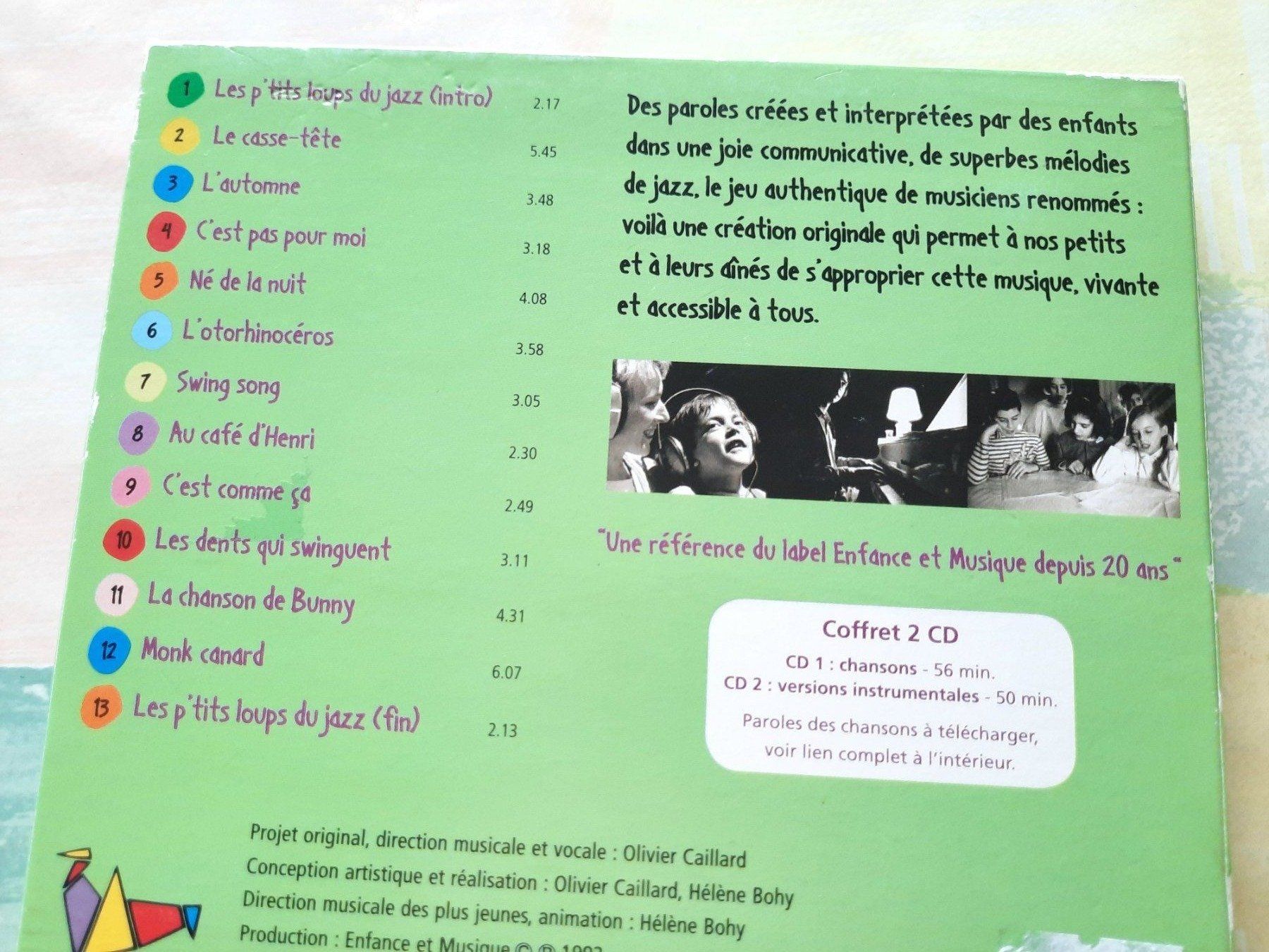 CDs: Cd Les petits loups du Jazz – D'occasion à Pully par bro_n52j 2