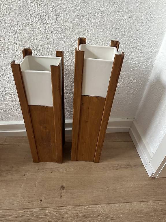 Blumentöpfe: Blumentöpfe Keramik & Holz – Gebraucht aus Grenchen von ChristinaNik