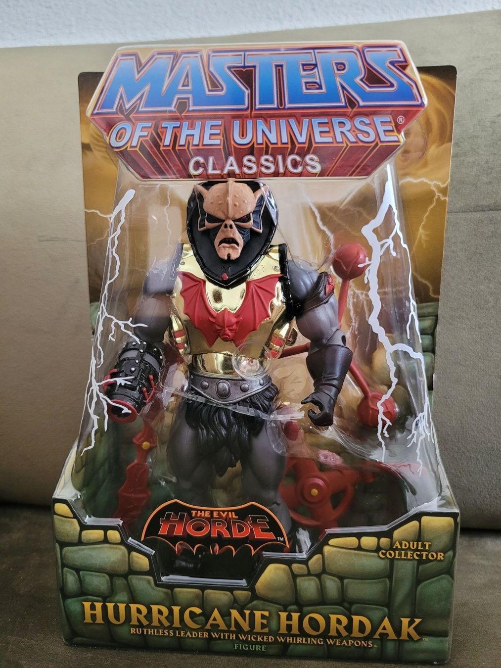 Statuette: Hurricane Hordak (MOTUC) - 2011 – Nuovo e nell'imballaggio originale da Schneisingen venduto da jordan60078