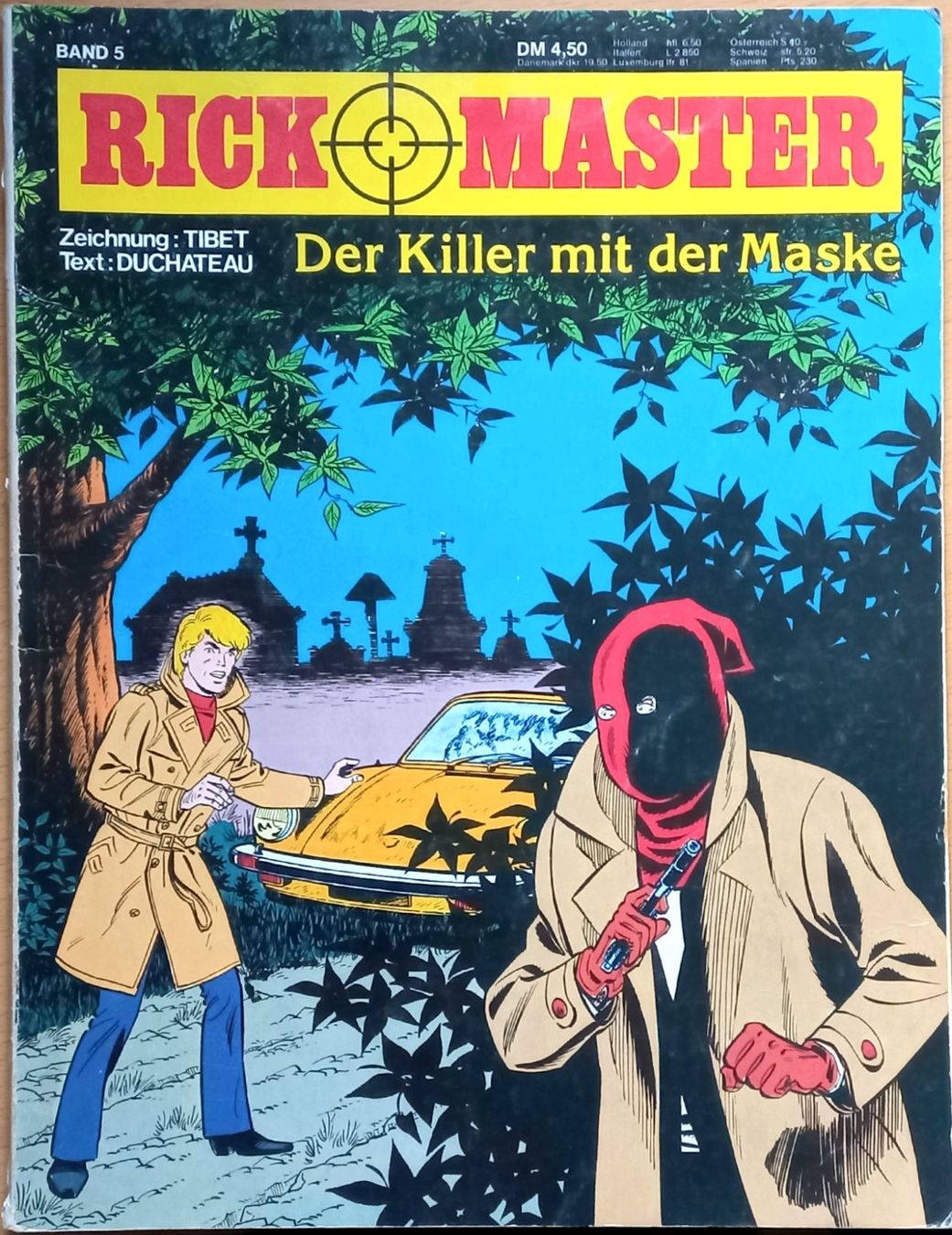 Fumetti: Comic - Rick Master 5 - Der Killer mit der Maske – Usato da Niederuzwil venduto da lubimaja
