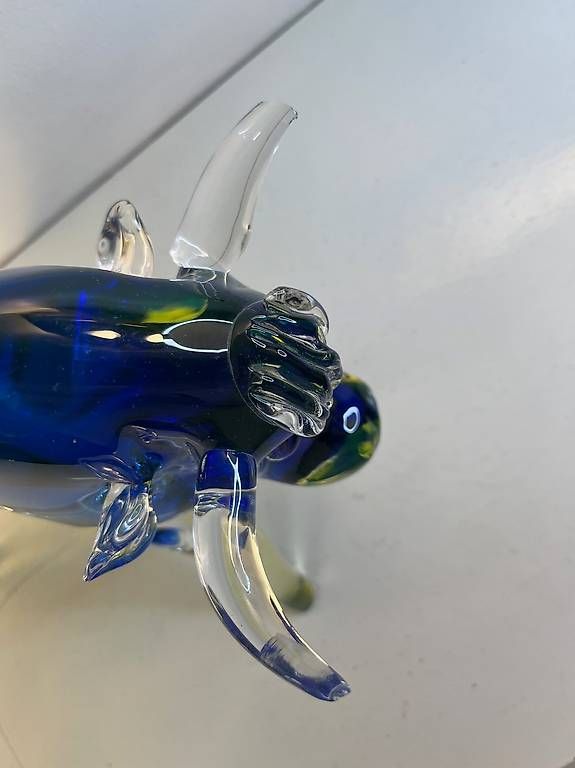 Sculture & Statue: Enorme taureau Murano en verre ouraline – Usato da Les Acacias venduto da kim_2dxt 4