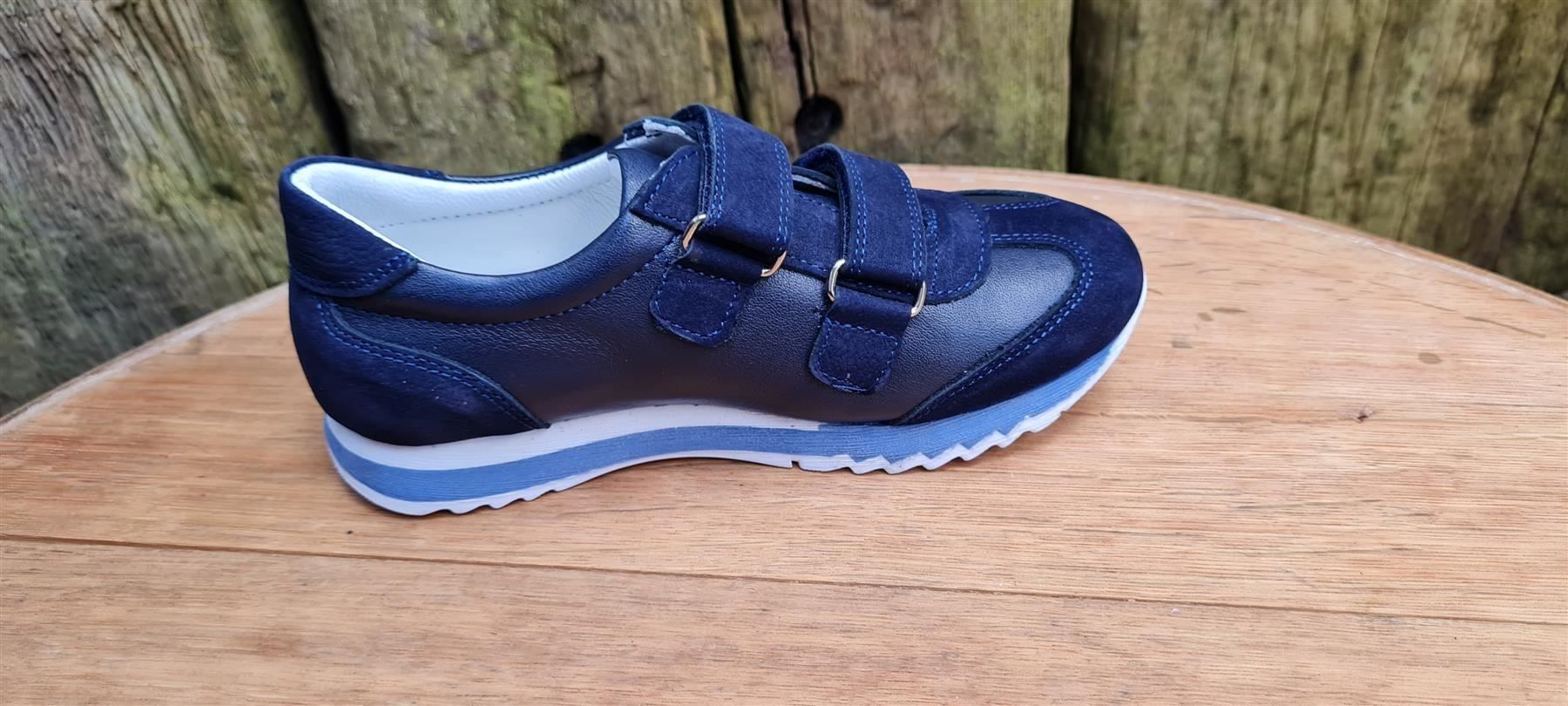 Scarpe per ragazzi: DENO Echtleder Turnschuhe gr 21(1306)NEU – Nuovo e nell'imballaggio originale da Buttwil venduto da KinderSchuhe 1