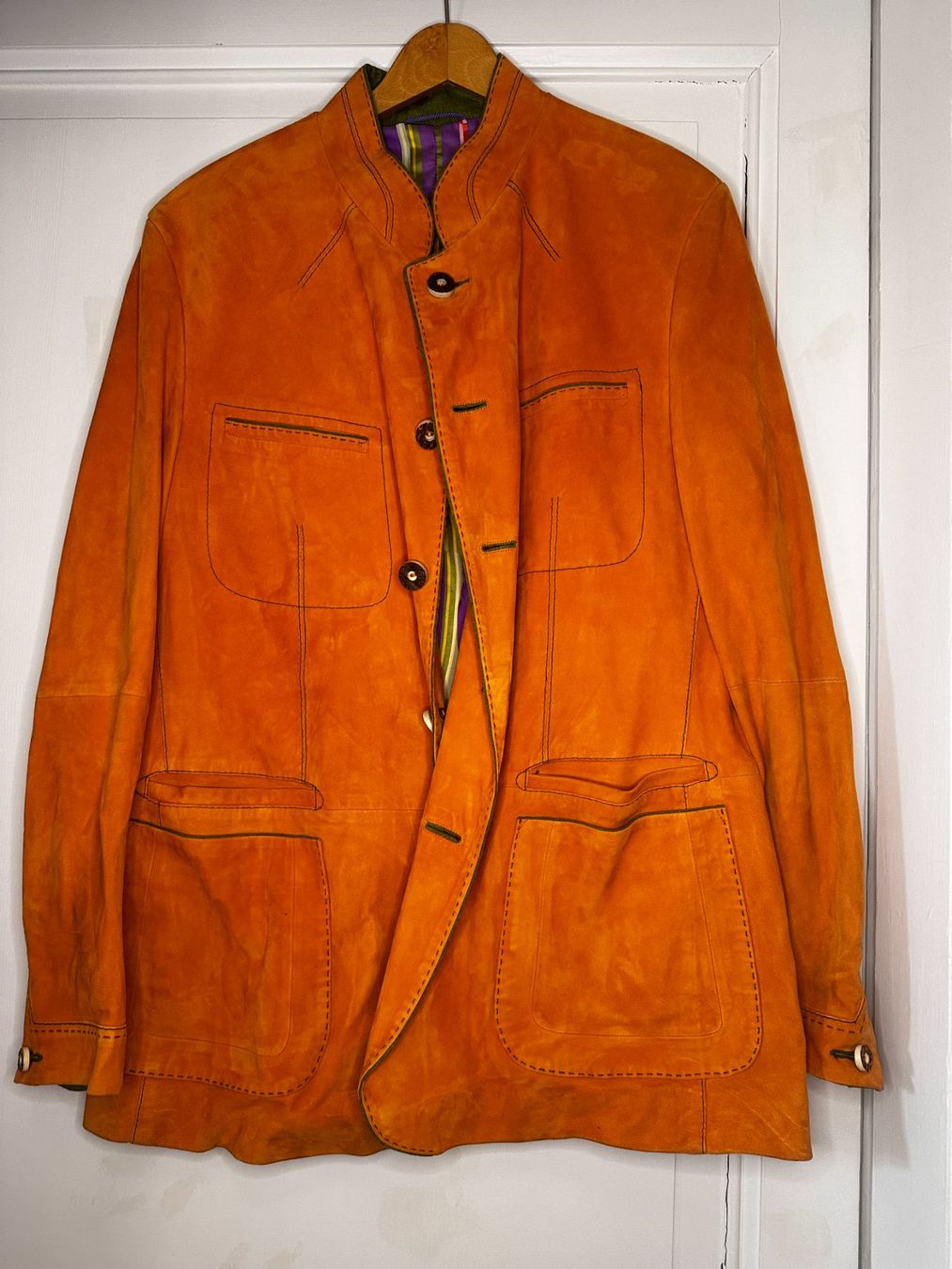 Giacche: Men's Habsburg Blazer - Orange – Nuovo (secondo la descrizione) da Lugano venduto da LudovicoSwiss