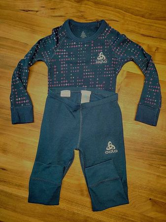 Odlo Thermoshirt und Thermohose Gr 92