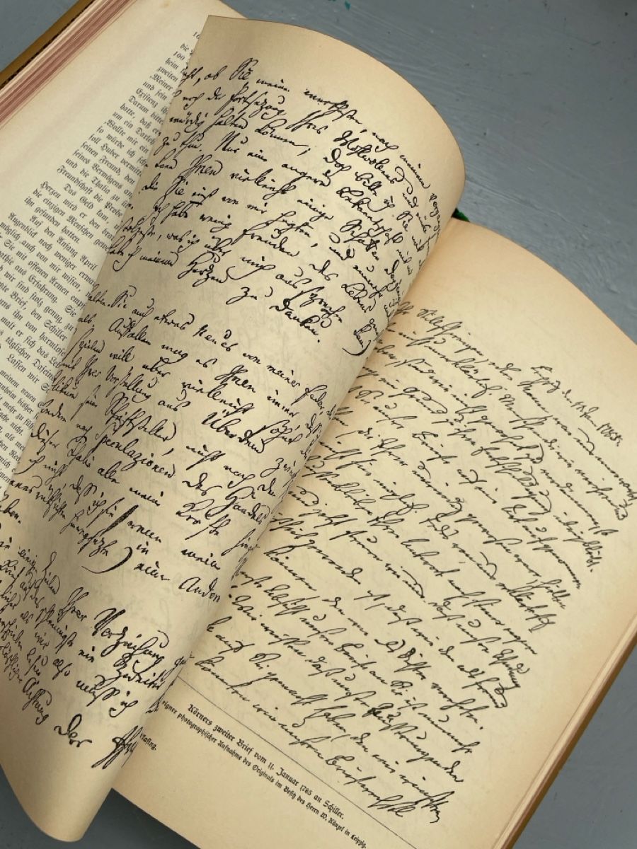 Bücher: SCHILLER Antikes Buch 1895 – Gebraucht aus Zürich von Danokiko 2