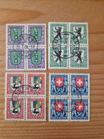 CH-PJ 4-er Blöcke 1925 Zustand gemäss Bilder C8