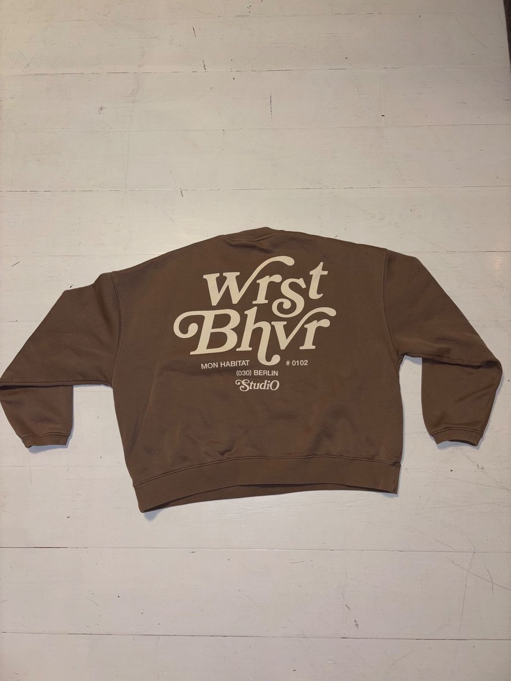 Maglioni & Felpe: Brauner WrstBhvr Pullover – Usato da Zürich venduto da LinoBossi 1