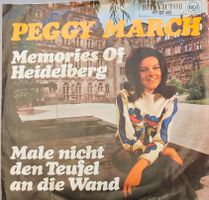 Vinyl Single Peggy March - Memories Of Heidelberg/Male nicht