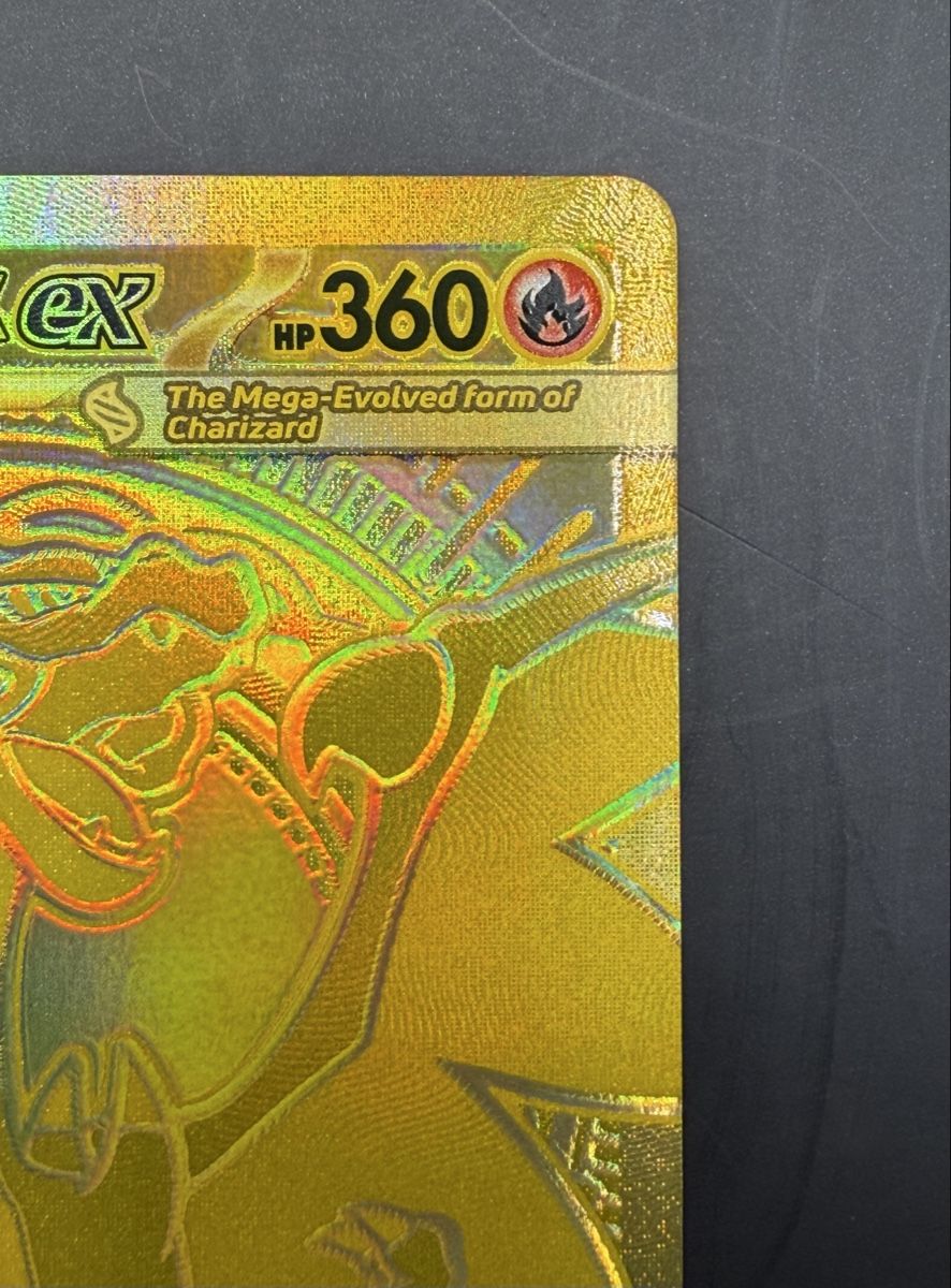 Pokémon Carte collezionabili: Mega Charizard X ex - PFL #130 (Gold) – Nuovo (secondo la descrizione) da Genève venduto da Resko 3