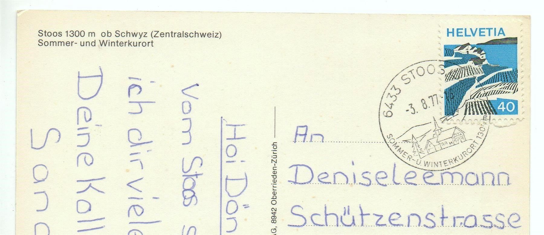 Cartes postales: STOOS – D'occasion à Jona par philajona 1