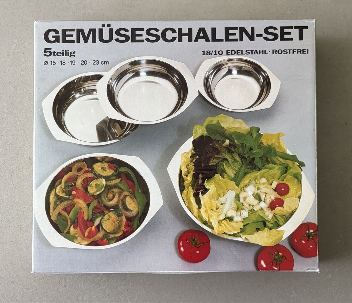 Schalen: Gemüseschalen-Set NEU – Neu und originalverpackt aus Dietlikon von Wave33