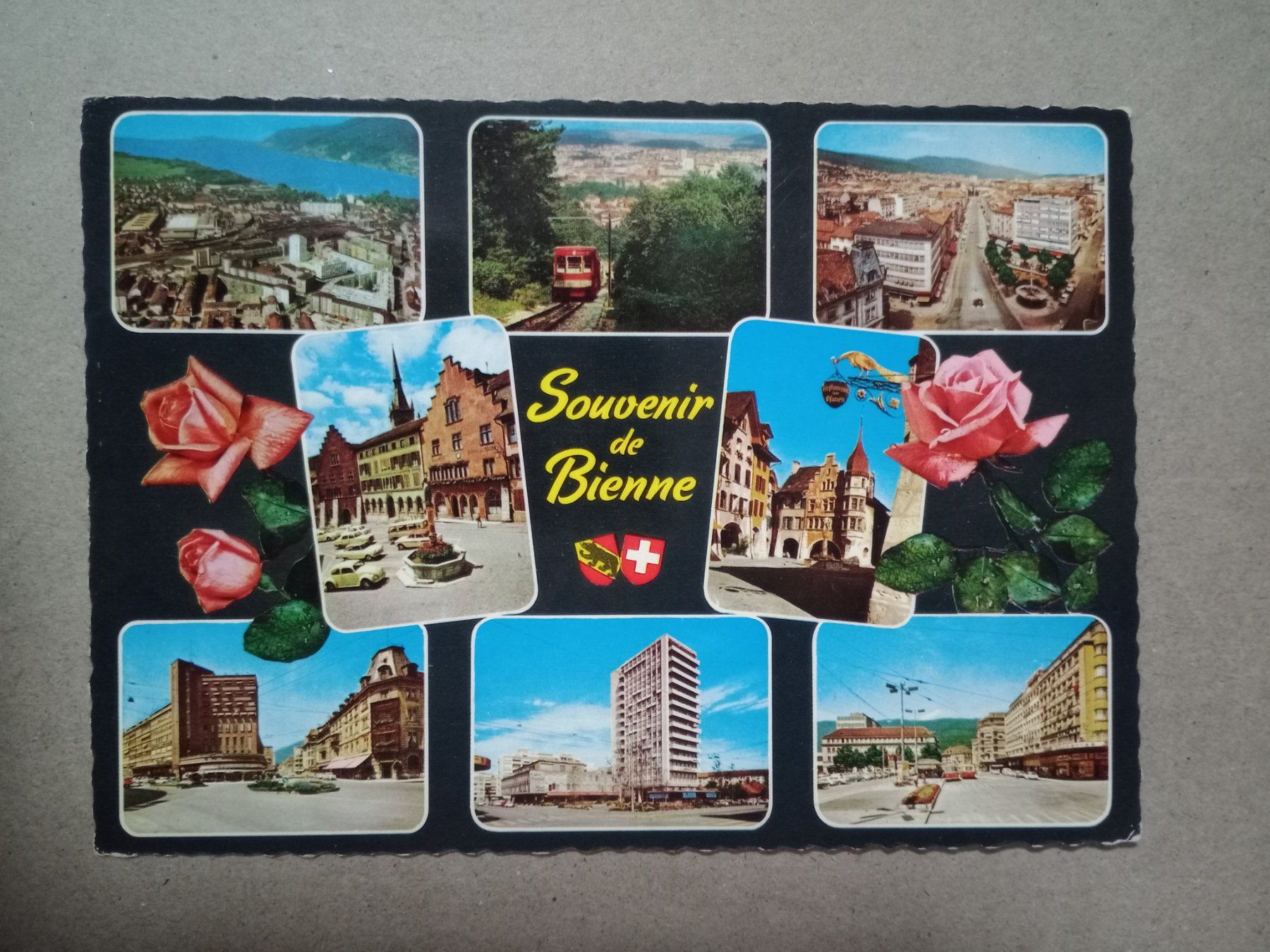 Cartes postales: Stadt Biel Bienne mehrbildrig – D'occasion à Küttigen par Melisch1000