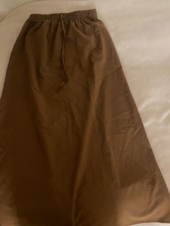 Jupe longue marron, de la marque Onx10