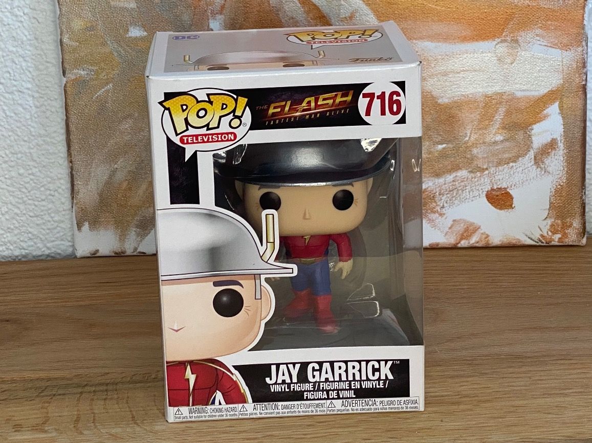 Funko Statuette: Funko Pop - Jay Garrick #716 - Flash – Nuovo e nell'imballaggio originale da Oensingen venduto da CSCollectors