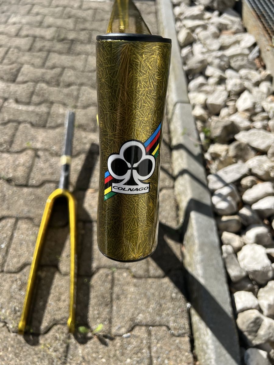 Colnago Biciclette: Colnago V3Rs Disc Frameset, 54cm, frozen gold – Nuovo (secondo la descrizione) da Kriens venduto da Velochetti_Kriens 2