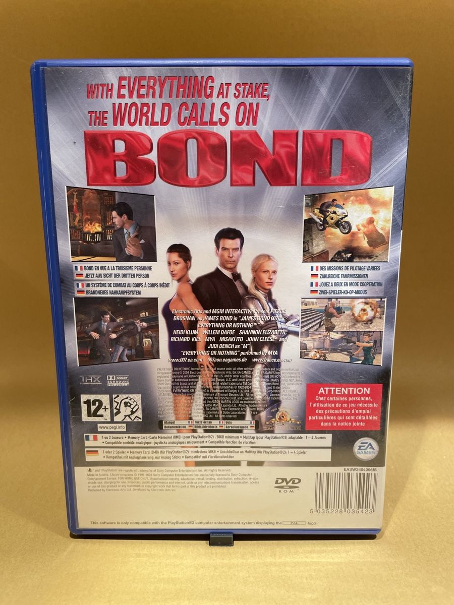 Sony Giochi: James Bond 007: Everything or Nothing - PS2 – Usato da Kreuzlingen venduto da ac_art 1