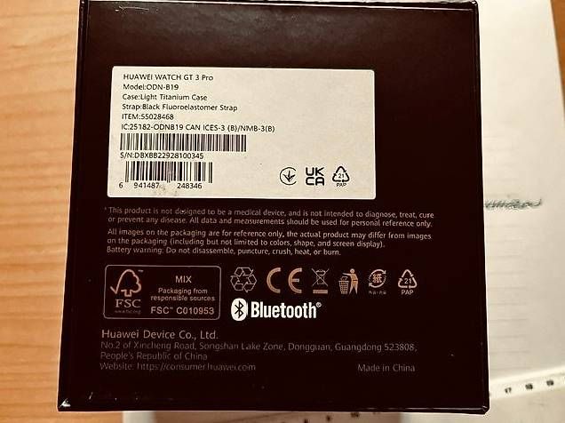 Smartwatch: HUAWEI WATCH GT3 Pro – Usato da Netstal venduto da Charly-Friend 3