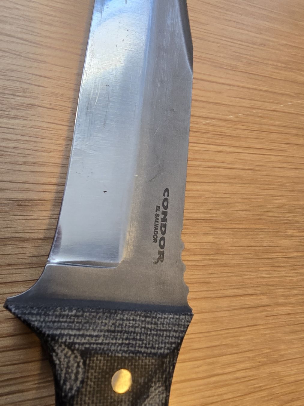 Condor Accessori: Condor Belgian Bowie - Messer – Usato da Rotkreuz venduto da Mahkoh 3