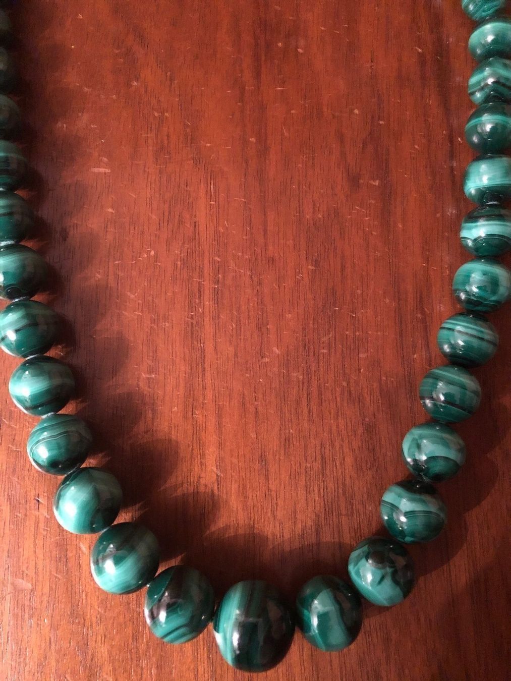 Catenine: MALACHITE-COLLIER. – Nuovo (secondo la descrizione) da Wald ZH venduto da mlnt 3