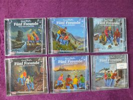 6 - Fünf Freunde - Hörspiel - CD´s