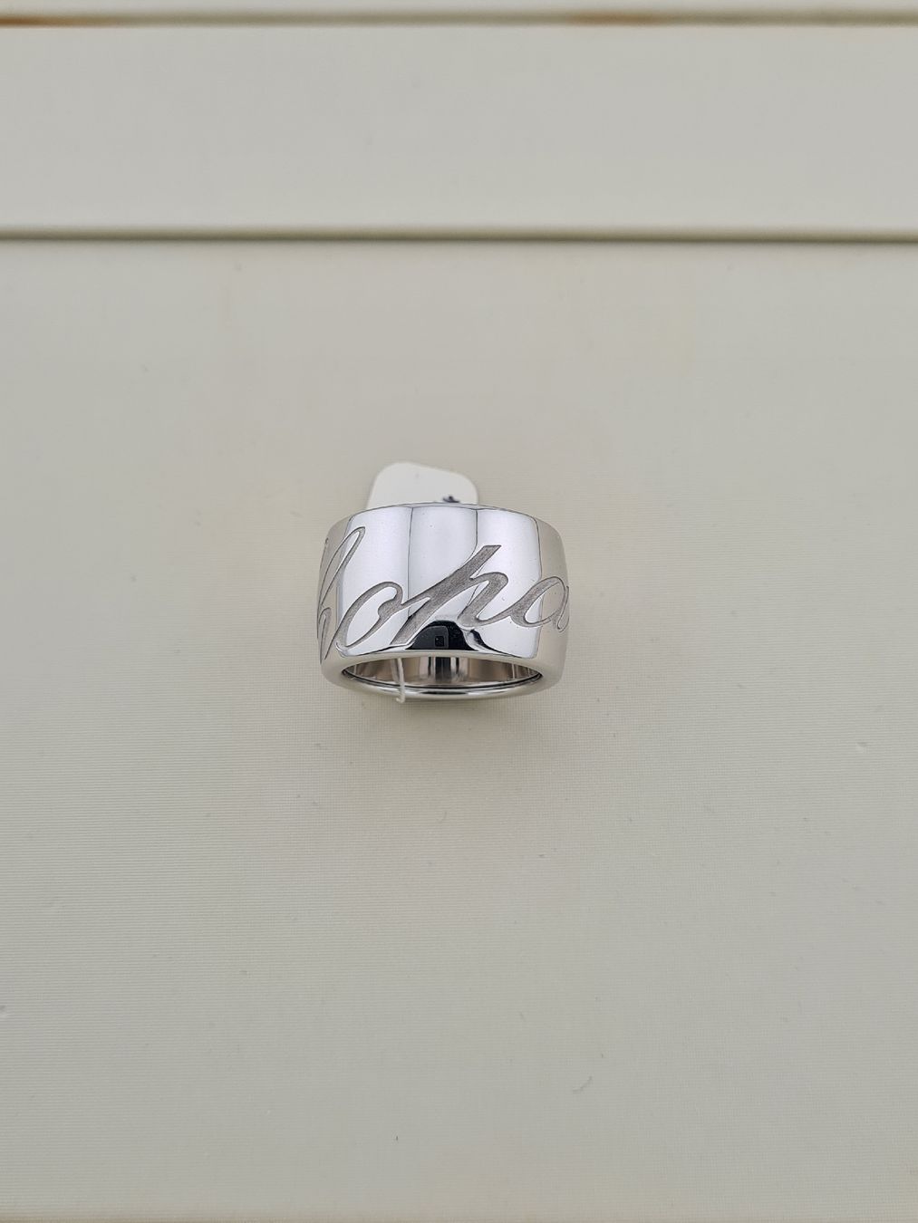 Chopard Anelli: Chopard Ring Weißgold 750 Grösse 54 – Nuovo e nell'imballaggio originale da Zug venduto da L.A.Zug