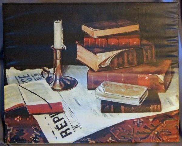 Dipinti: Henri Matisse: Stillleben mit Büchern – Usato da Geroldswil venduto da ARTEFACTO 2